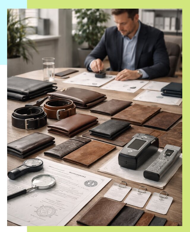 Сертификация кожаных изделий в Угличе от 12504 р. | Алешин-Глч