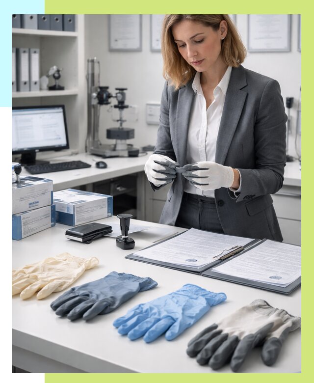 Сертификация перчаток в Угличе от 8857 р. | Алешин-Глч