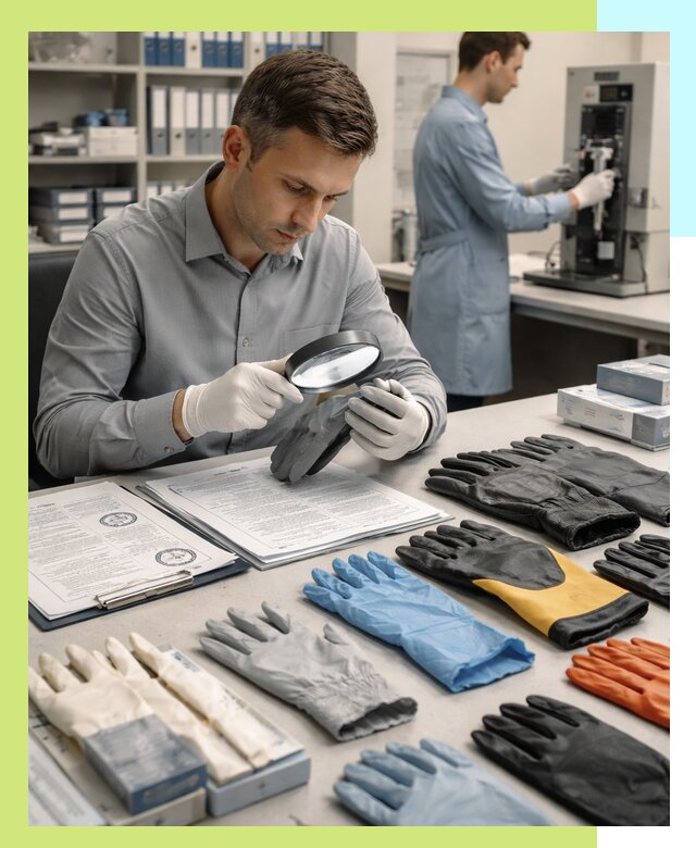 Сертификация перчаток и средств защиты продукции в Угличе