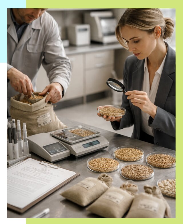 Сертификация зерна в Угличе по цене от 15630 р. | Алешин-Глч