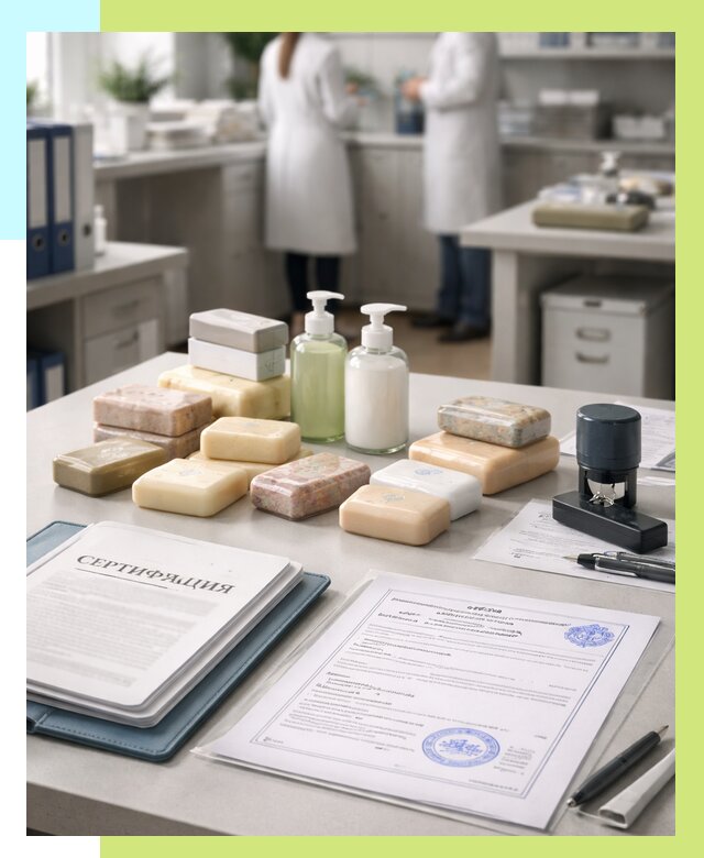 Сертификация мыла и сертификат на мыло в Угличе от 12504 | Алешин-Глч