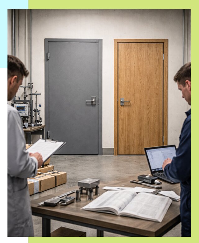 Сертификация дверей в Угличе от 8336 р. под ключ | Алешин-Глч