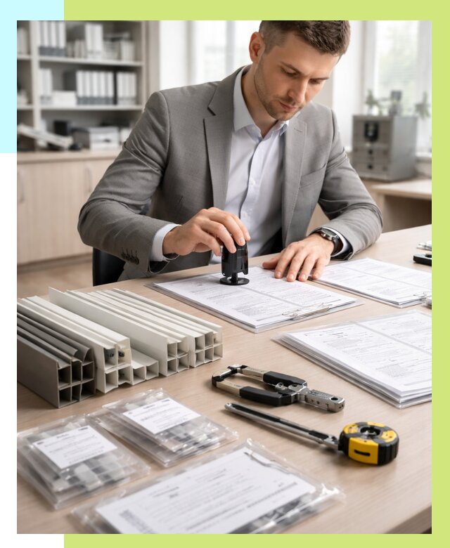 Сертификация ПВХ продукции в Угличе от 8857 р., Алешин-Глч