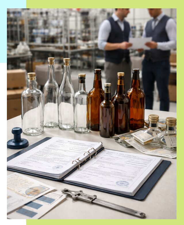Сертификация стеклянных бутылок в Угличе от 26050 р. | Алешин-Глч
