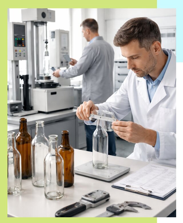 Сертификация стеклянных бутылок и сопутствующей упаковки в Угличе