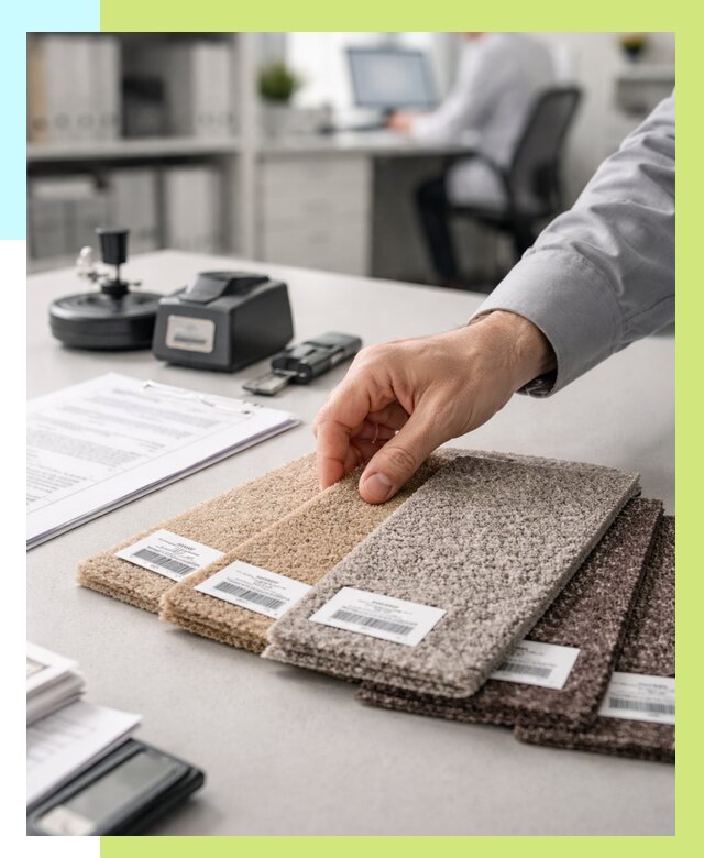 Сертификация ковролина в Угличе от 15630 р., Алешин-Глч