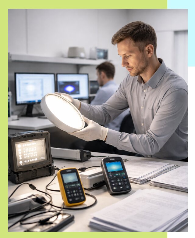 Сертификация светильников в Угличе: испытания и оформление