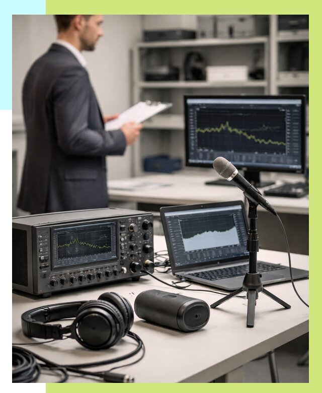 Сертификация аудиотехники в Угличе от 15630 р., Алешин-Глч