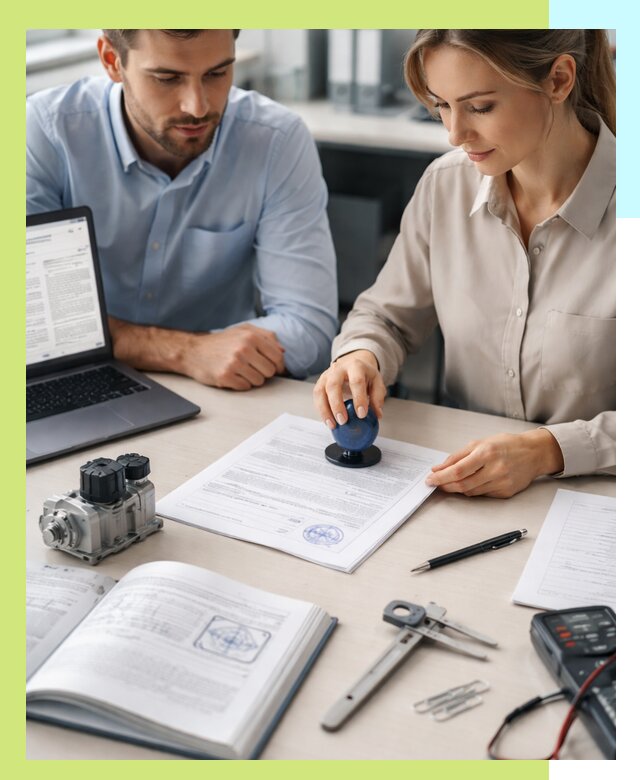 Выдача паспорта изделия и техническая экспертиза продукции в Угличе