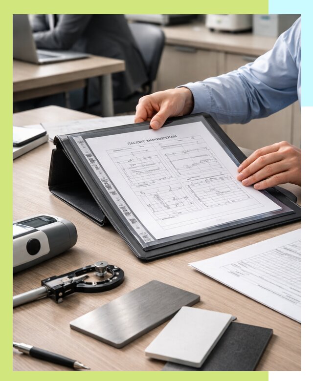 Оформление паспорта материала для продукции в Угличе