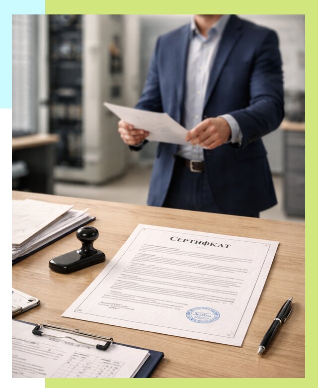 Сертификат на оборудование в Угличе от 15630 р. | Алешин-Глч