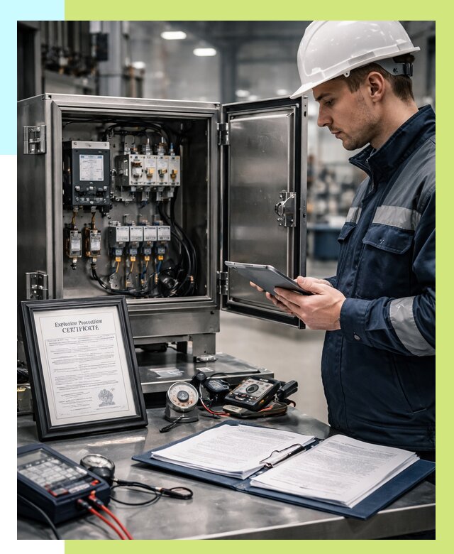 Сертификат взрывозащиты в Угличе от 46890 р. | Алешин-Глч