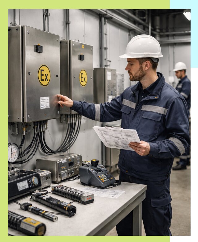 Сертификат взрывозащиты промышленного оборудования в Угличе