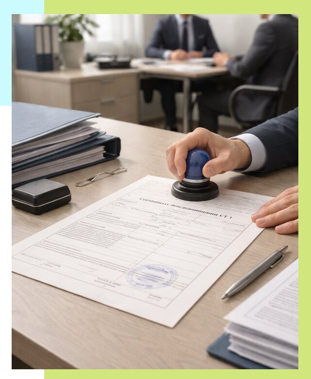 Сертификат происхождения СТ 1 в Угличе от 4689 р. | Алешин-Глч