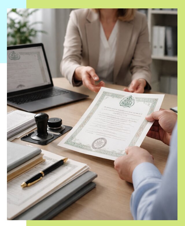 Халяль сертификат в Угличе, получить от 15630 р. | Алешин-Глч