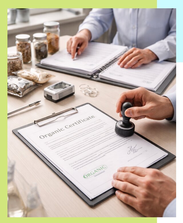 Получение органик сертификата для продукции в Угличе