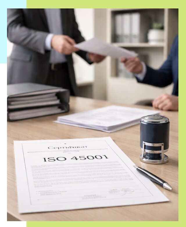 Сертификат ISO 45001 в Угличе под ключ от 46890 р. | Алешин-Глч