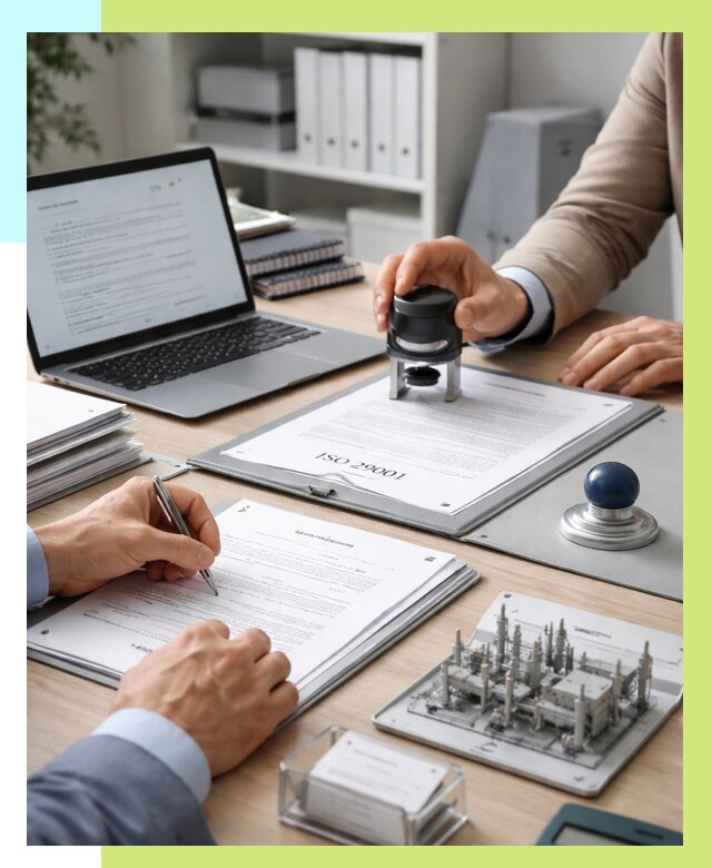 Сертификат ISO 29001 в Угличе под ключ от 78150 р. | Алешин-Глч