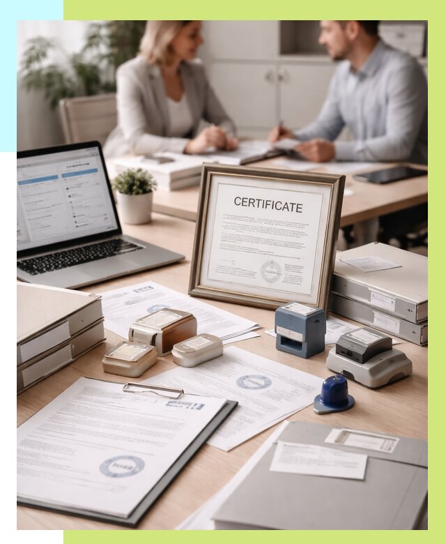 Сертификация компании в Угличе от 46890 р. | Алешин-Глч — заказ